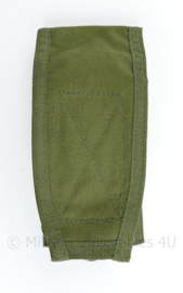 Defensie en Korps Mariniers en US Army groene Molle pouch single magazin M4 en Diemaco - 18 x 8,5 x 5,5 cm - nieuw - origineel