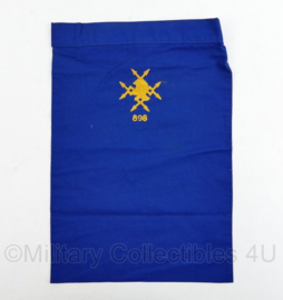 Nederlands leger halsdoek 898 VbdBat 898 Verbindingsbataljon - blauw - origineel