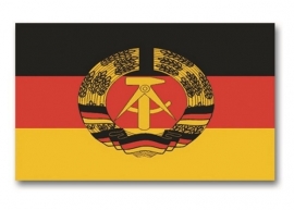 DDR vlag replica 150 x 90 cm. - nieuw gemaakt