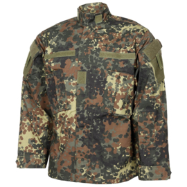 Tactical uniform jasje Ripstop 100% katoen  - flecktarn camo