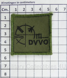 Defensie DVVO Defensie Verkeers- en Vervoersorganisatie borstembleem - met klittenband - 5 x 5 cm - origineel