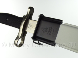 Garand bayonet Honor Guard Chroom met witte schede