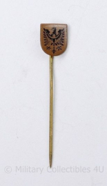 WO2 Duitse speld met Schlesische adler Silesian Eagle stickpin - 4,5 x 1 cm - origineel