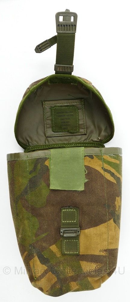 Britse leger DPM camo Carrier water canteen DPM IRR voor veldfles - afm. 14 x 12 x 22 cm - gebruikt - origineel