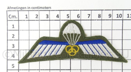 KL Nederlandse leger brevet parachute instructeur - origineel