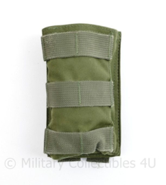 Defensie en Korps Mariniers Warrior Assault Systems Molle tas Single magazin pouch groen M4 C7 - 14 x 8 x 3 cm - origineel