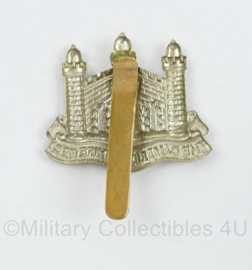 Britse WO2 cap badge The Cambridgeshire Regiment - 4,5 x 4 cm - origineel