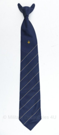 Politie stropdas met logo donkerblauw - maker Micro - origineel