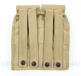 US Army en defensie Molle tas Double magazin pouch M4 C7 khaki  -  nieuw - origineel