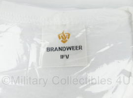Nederlandse Brandweer IFV Facilitair Dienstencentrum t-shirt wit - maat Large - nieuw in verpakking - origineel