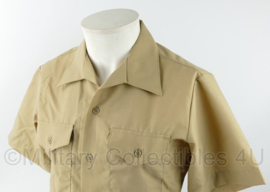 US Army Man's Shirt Khaki Shade 2122 Quarter sleeve overhemd - maat 39 halsomtrek - nieuw - origineel