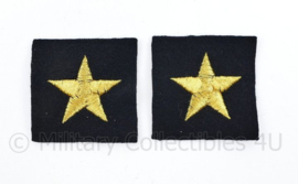 Koninklijke Marine rang ster embleem - 4 x 4 cm - per stuk - origineel