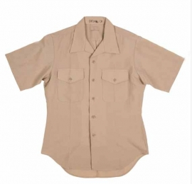 USMC US Marine Corps Usmc Short Sleeve Khaki Uniform Shirt - meerdere maten - origineel