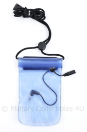 Waterdichte tas met aansluiting AUX stekker - 15,5 x 10 cm - origineel