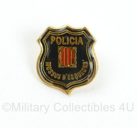 Catalaanse politie Policia Mossos d'Esquadra speld - 2 x 2 cm - origineel