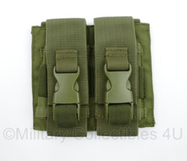 Double 40mm granade pouch MOLLE groen - merk Condor - nieuw - origineel