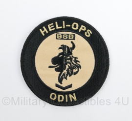 BSB Brigade Speciale Beveiligingsopdrachten Heli-OPS Odin embleem met klittenband - diameter 9 cm