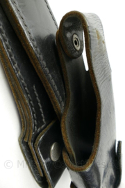 Politie lederen holster met draaimodule - 26 x 8½ x 6 cm - origineel
