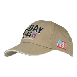 Baseball cap D-Day Normandy - KHAKI