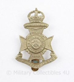 WW2 British cap badge 21st County of London Kings crown - 5 x 3 cm - origineel