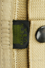 US Eagle Double pistol mag pouch khaki MOLLE - 10 x 3 x 16 cm - origineel