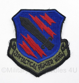 USAF US Air force embleem 21St Tactical Fighter Wing - 8 x 7 cm - origineel