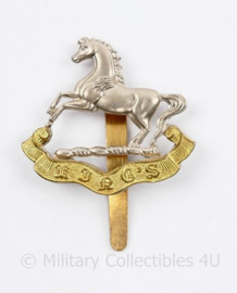 WW2 British cap badge Kings Regiment Liverpool - 6 x 4,5 cm - origineel