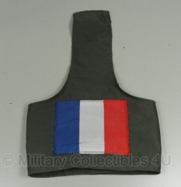 Franse leger groene armband - met Franse vlag - origineel