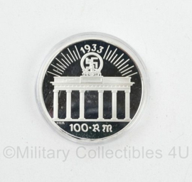 Coin Adolf Hitler 1939 100RM - diameter 4 cm - replica