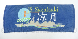 Japanse Marine JS Suzutsuki DD117 handdoek - 80 x 33,5 cm - origineel