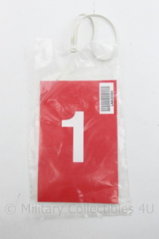 Defensie geneeskundige dienst Medical Assesment card set Gewondenkaart  - 22 x 12 cm - origineel