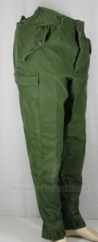 Zweedse katoenen broek - groen - 92cm. Buik - origineel