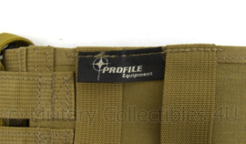 KL Profile Equipment koppeltas voor portofoon of radio - Coyote - 20 x 5 x 4 cm - origineel