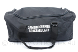 Zwarte sporttas goederen tas Britse Politie Cambridgeshire Constabulary   - 65 x 30 x 30 cm - origineel