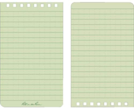 Notitieblok  Rite in the Rain All-weather Notebook Notitieboek No. 946, green (2020) - waterproof extra kwaliteit (ook schrijven in de regen) - 16 x 10 cm.