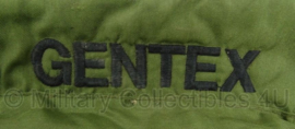 Defensie helm tas gevoerde helmtas - merk Gentex BG9003 licht gebruikt - afmeting 49 x 31 cm - zeldzaam - origineel