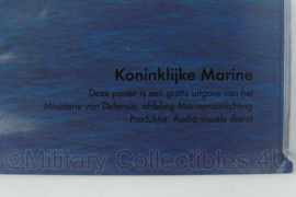 KM Koninklijke Marine poster - 59,5 x 42 cm - origineel