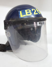 Politie Police  ME helm blauw - meerdere maten - origineel