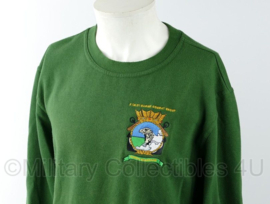 KMARNS Korps Mariniers 2(NLD)Marine Combat Group sweater groen - maat Large - gedragen - origineel