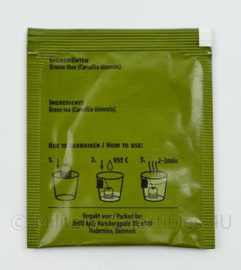 Rantsoen Orifo groene thee green tea -  BBE 2-2023