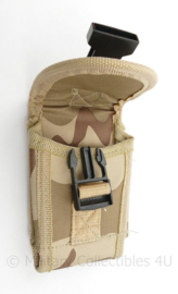 Desert camo belt pouch - 13½ x 8 x 2 cm - nieuw - origineel