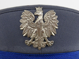 Poolse politie pet Krakau - rang Luitenant - maat 56 - origineel