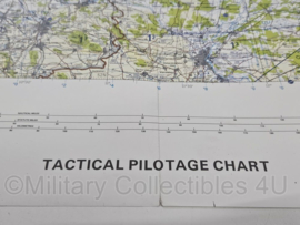 KLU Koninklijke Luchtmacht Tactical Pilotage Chart TPC E-2B - 1 : 500 000 - Noord Duitsland 145 x 106 cm - origineel