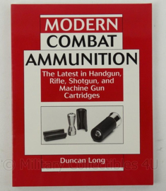 Boek Modern Combat Ammunition Duncan Long - afmeting 28 x 22 cm - origineel