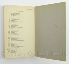 MVO Handboek voor de Huzaar nr. 2-1350 - 1961 - afmeting 15 x 22 cm - origineel