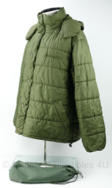 Snugpak Ebony jacket insulated with Softie groen MET capuchon  - maat Large - licht gedragen - origineel