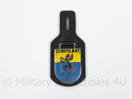 KL Landmacht DT borsthanger SchoolBat.Schoolbataljon  - afmeting 4 x 9 cm - origineel