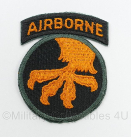 WO2 US Army 17th Airborne Division embleem - 8 x 6 cm - replica