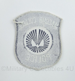 Amerikaanse Politie embleem American Macomb College Police patch - 10,5 x 8,5 cm - origineel