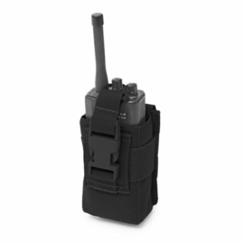 Warrior assault systems MOLLE Small Radio Pouch Black - Nieuw